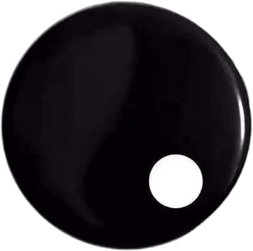 Bass Drum Head Resonant Metal Component for Various Music Genres, 18 in