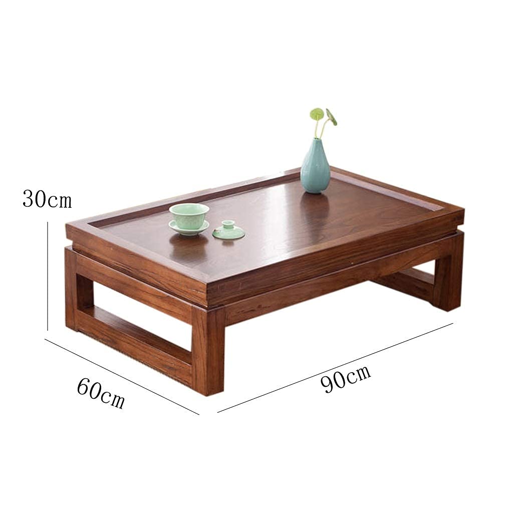 Amazon.co.jp: テーブル無垢材コーヒー和茶畳コーヒー禅シンプル木製