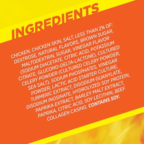 Slim Jim Chicken Jerky Sticks, Buffalo Wild Wings Buffalo, 0.28 oz., 14-ct | 7g protein per serving; Buffalo flavor chicken sticks; great Halloween snack to hand out; perfect for game day, lunchboxes - image 6