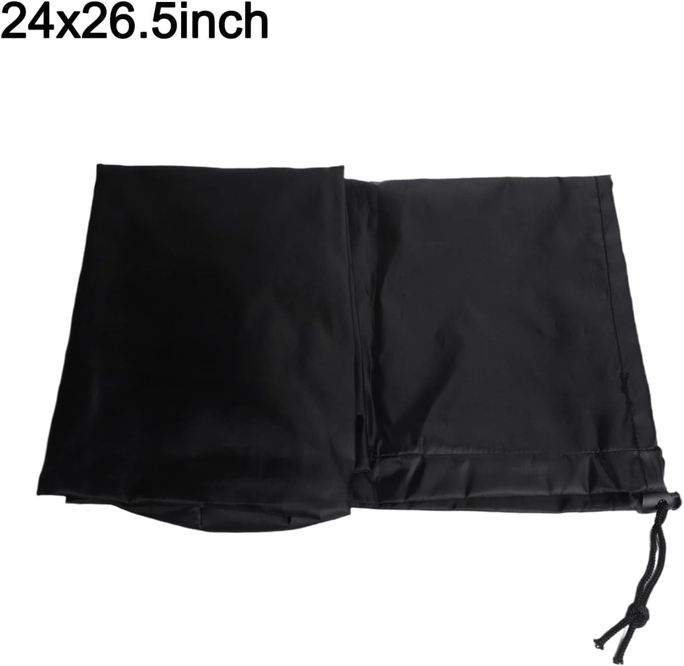 Shop Vacuum Cover for Wet and Dry Models, Black, 210D Oxford Fabric with Silver Coating, 24x26.5 Inch, Fits 12-16 Gallon, Adjustable Drawstring