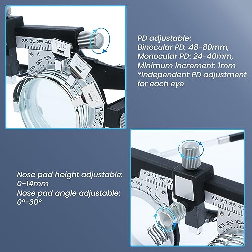 Image of Optical Trial Frame Full Function Optometry Frame 48-80mm PD