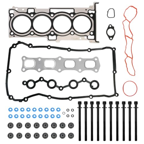 Image of Head Gasket Set with Bolts, 2.4L, 2007-2016 for Chrysler 200 /Sebring, 2008-2014 for Dodge Avenger /Journey, 2007-2016 for Jeep Compass /Patriot /Compass 2.4L DOHC L4 16V HS26332PT ES72267(57PC)
