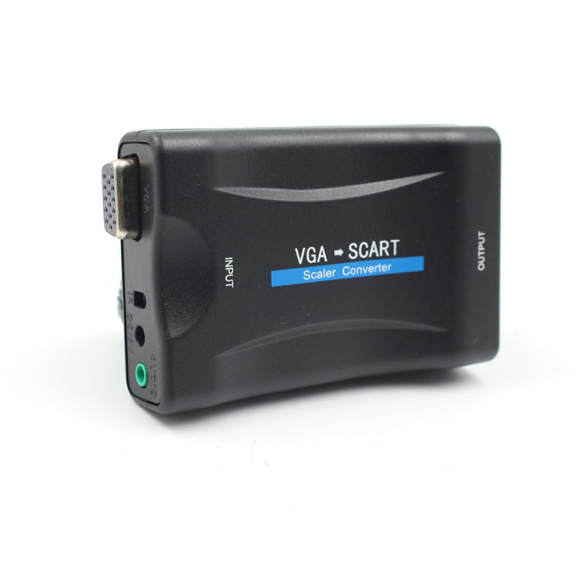 SOIMISS Convertidor Portátil de Vga a Scart sin Controlador para TV