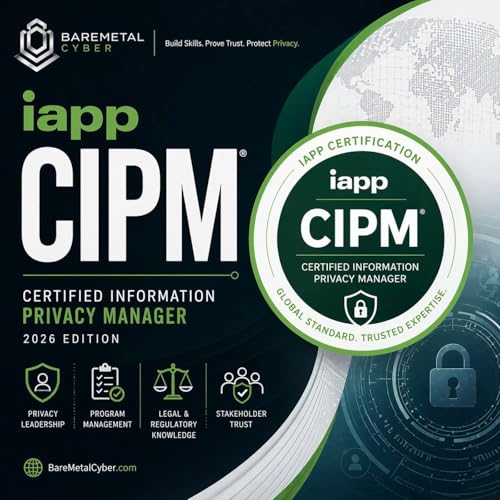Certified: The IAPP CIPM Audio Course copertina