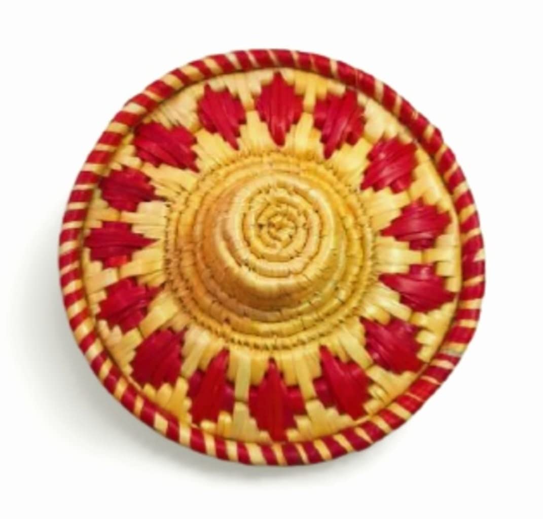 Handmade Roti Basket - Eco-Friendly & Decorative -1