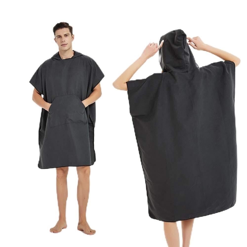 Poncho de plage surf pour se changer facilement au bord de la mer en été