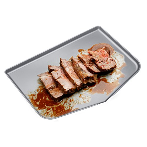 Chop Keeper Chopping Tray With Raised Sides And Easy-Guide Funnel, Midnight Black, Stainless And Copper, 3-Pack - Argee Rg908/3 #TOP5