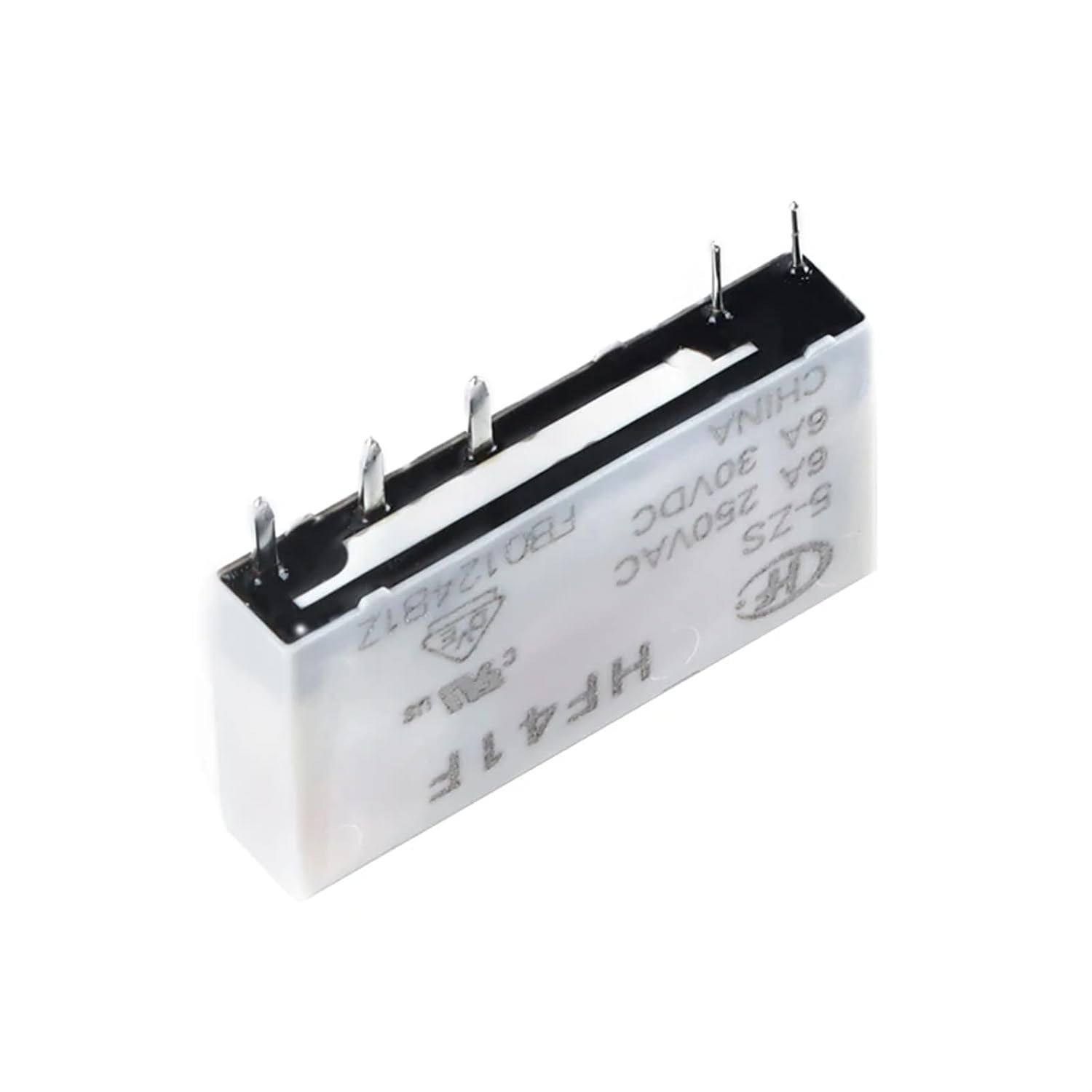 10Pcs HF41F-24-ZS HF41F-12-ZS HF41F-5-ZS HF41F-5-HS HF41F-12-HS HF41F-24-HS Industrial Relay Subminiature Power Relay 41F HF41F(12-ZS)