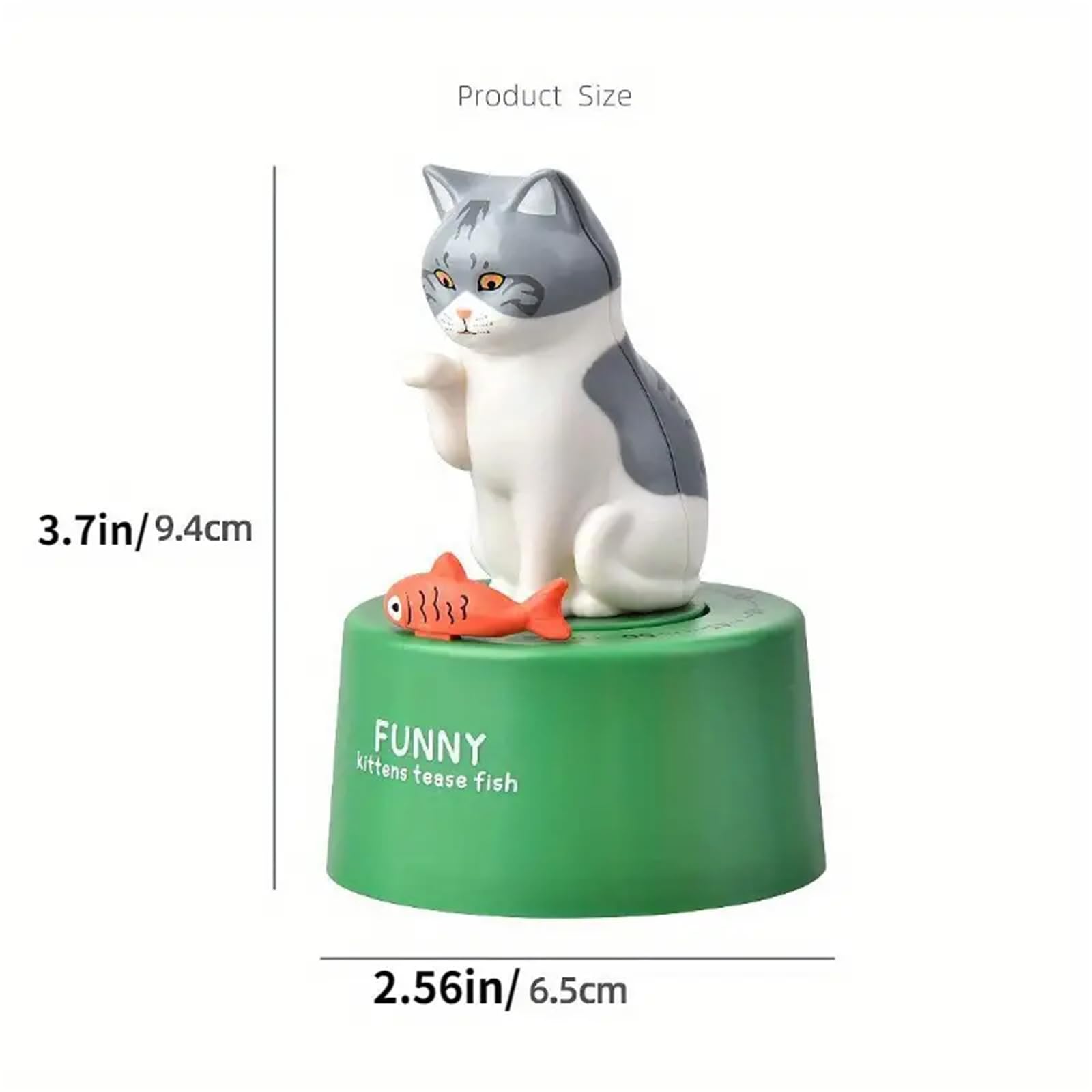 Amazon｜キッチンタイマー おもしろ猫メカニカルタイマー 調理時計 大