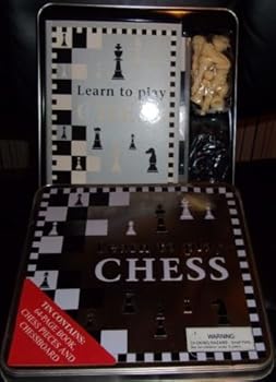 Paperback Learn to Play Chess (with Chess Board and Chessmen in Decorative Tin Box) Book