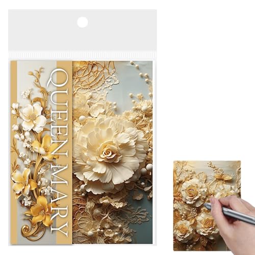 Papel de scrap, papel de decoupage para manualidades, papel de scrapbooking de estilo floral para manualidades, accesorios de artesanía multifuncionales, papel de carta decorativo para el collage de