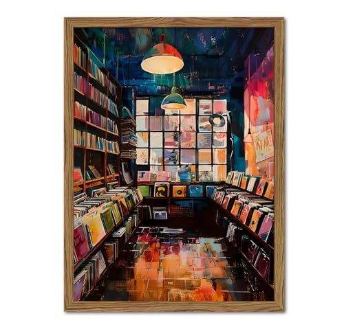 Vintage Album Record Wall Art Retro Album Cover Record Store