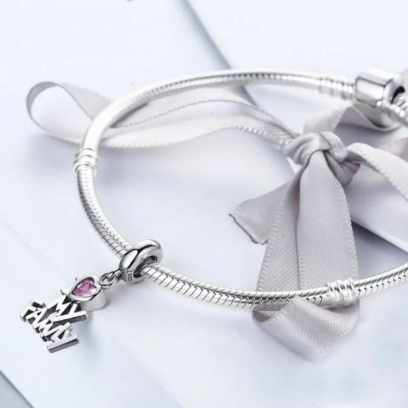 Image of ARTCHARM Ladybird Cat Bow Dragonfly Pendant 925 Sterling Silver with Enamal Good Luck Bead fit Bracelets Charms,Christmas Valentine Mother's Day Gift for Women Girls