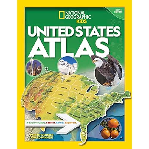 National Geographic Kids U.S. Atlas 2020, 6th Edition