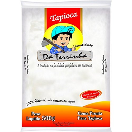 Miniatura 2 de Da Terrinha Harina de Tapioca 17.6oz  Goma Pronta para Tapioca 17.64 oz (PACK DE 02)