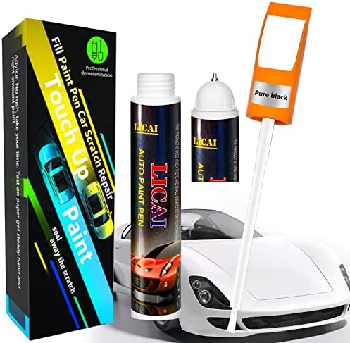 Touch Up Paint for Cars Scratch Repair kit, Car Paint Scratch Repair, 2pcs Auto Paint Pen Automotive Touchup Paint Pen Universal Color Two-In-One Car Touch Up Paint (White)