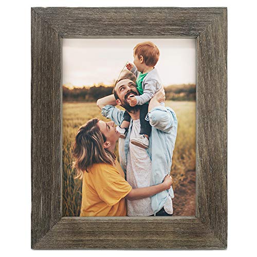 IKEREE 11x14 Picture Frames, Handmade with Rustic Looking, Farmhouse Photo Frames for Wall Mounting Display