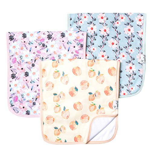 Baby Burp Cloth Large 21''X10'' Size Premium Absorbent Triple Layer 3-Pack Gift Set “Morgan” By Copper Pearl … #TOP30
