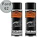 Produktbild TRISTARcolor Autolack Spraydosen Set für Ford 62 Stardust Silver Metallic Basislack Klarlack Sprühdose 400ml