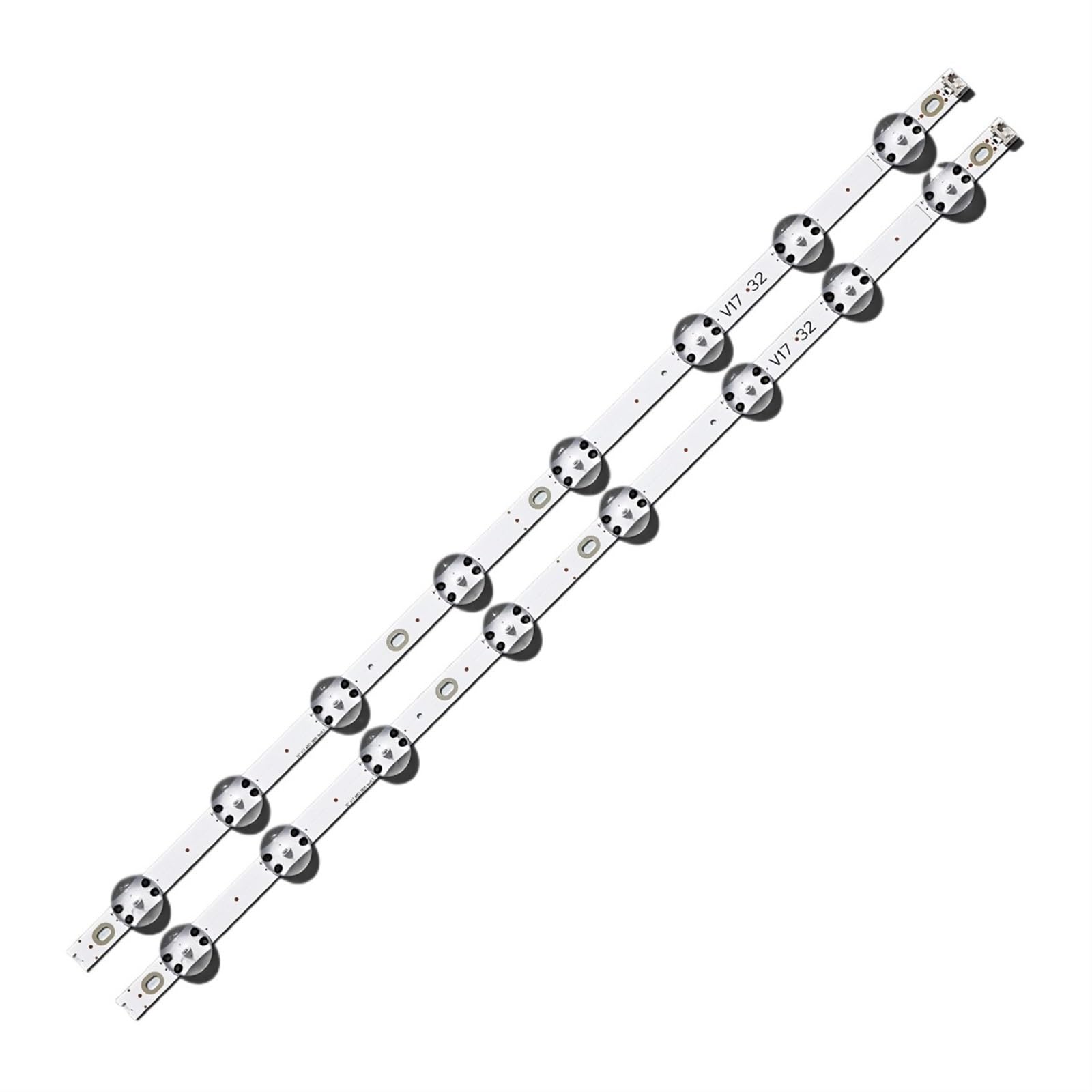 2 Stück/Los 8LED 660 mm LED-Hintergrundbeleuchtungsstreifen für 81,3 cm (32 Zoll) V17 32 ART3 2855
