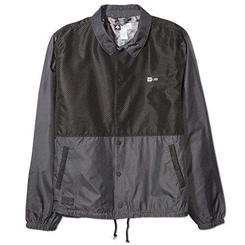 LRG High Definition Windbreaker Jacket Black