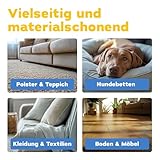 bio-chem Geruchsentferner Set | Hunde-Spray 750 ml + Wäschespülung 1L | Mikrobiologisch & effektiv | Gegen Tiergeruch auf Textilien & Oberflächen