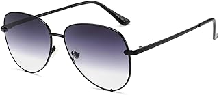 VIVIENFANG Oversized Aviator Sunglasses Womens Trendy 2026, Retro Gradient Aviator Sun Glassesfor Women UV Protection Shades