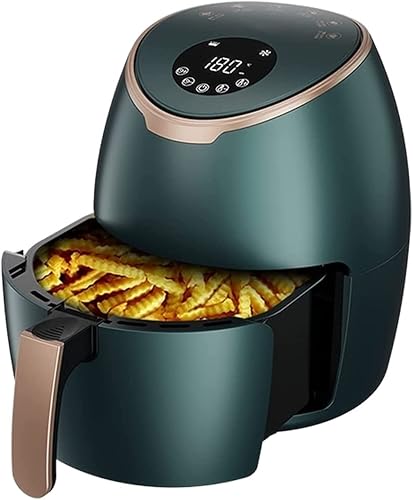 Freidora de aire de 6.3 cuartos de galón, horno freidora de aire, freidora eléctrica de aire caliente, olla de horno caliente inteligente, pantalla