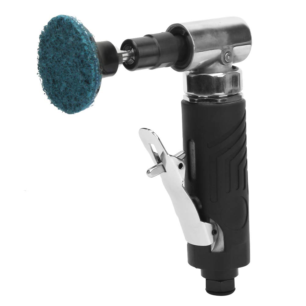Pneumatyczne 90 stopni kąt młynek do szlifierki Szybkie szlifowanie powietrza do modelu sprzętowego szklanego kamienia [wszechstronne narzędzie] 1/4 '' 20000 rpm