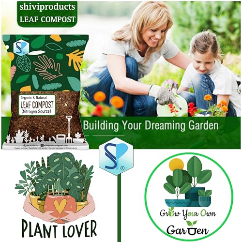 Image of Organic Leaf Compost for Gardening | Natural Source of nutrients | Potting Mix for Vegetables (4.5 kg)