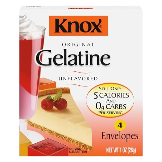 Knox Unflavored Gelatin (4 Envelopes)