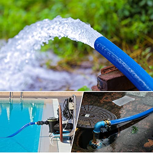 Tuyau robuste de 5,1 cm Jin&Bao résistant aux intempéries pour évacuation d'eau - 7