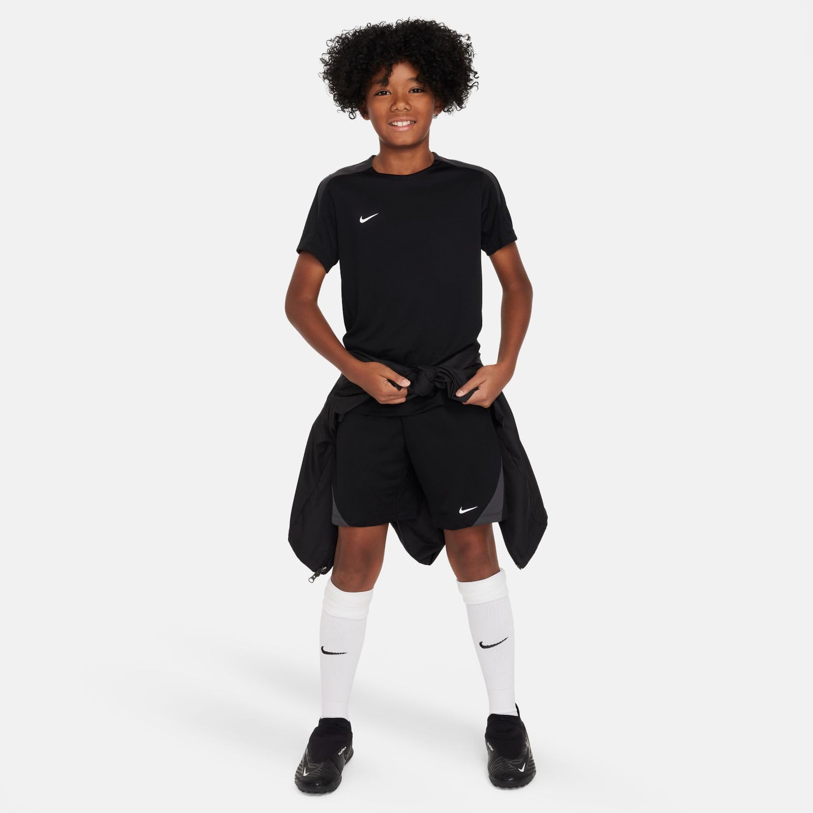 NIKE K Nk DF Strk24 SS Top K Top Unisex niños