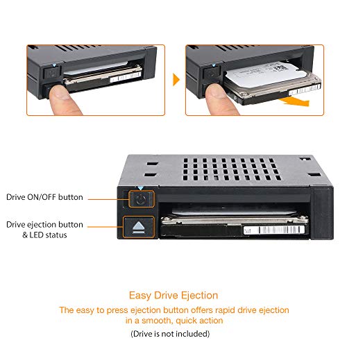 Caja externa para disco 2.5 SAS/SATA ICY DOCK MB521SP-B miniatura 7