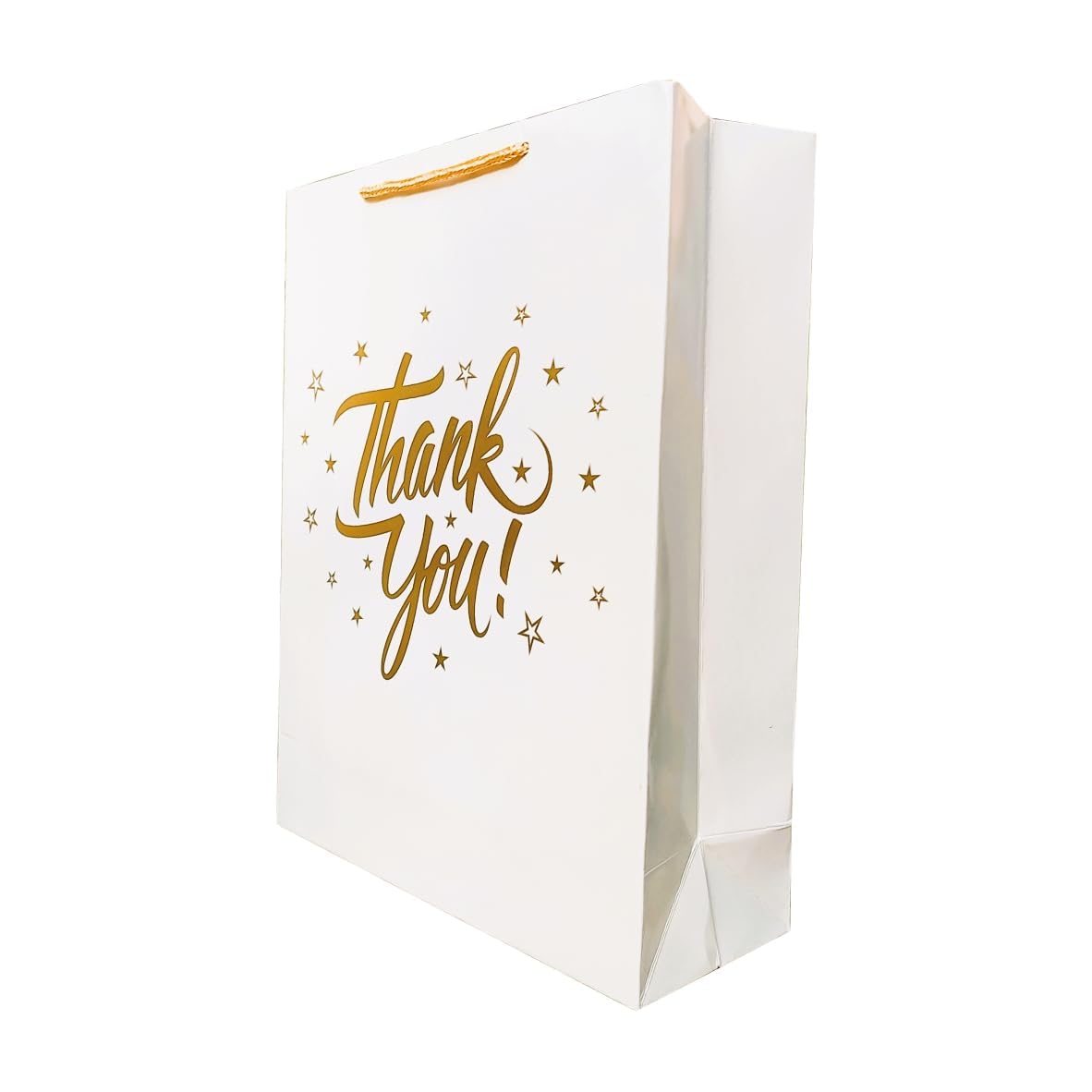 Apex Graphics Paper Bags - Thank You Gift Bags - Medium Size Paper Bags - Pack of 10-23x30x9 cm | Thank You Paper Bags - White Golden Bags with Gift Tags and Shagun Cover (B0CXLSS5MW) Amazon Price History, Amazon Price Tracker