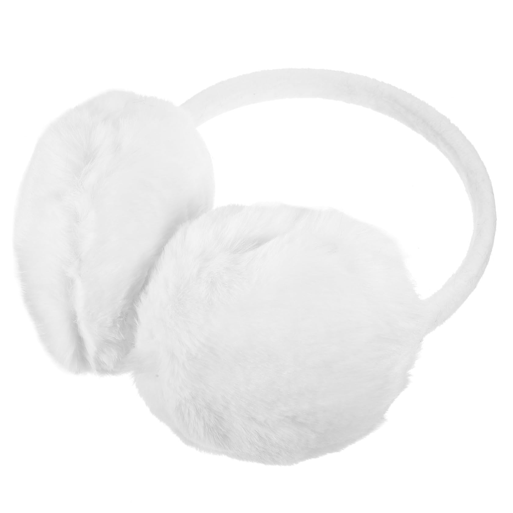 Ipetboom Cute Fleece Ear Warmers for Women Winter Earmuffs Earmuff for Ladies Plush Ear Cover