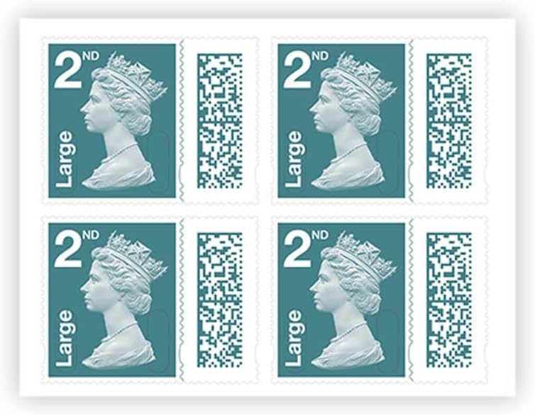 6 x 2nd Class Standard Stamps Royal Mail Post Office Amazon.co.uk