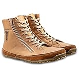 Polyvalent : les chaussures confortables Alaskan X pieds nus sont des demi-bottes avec un profil concis pour homme et femme. Ils ont un look sportif et chic et sont parfaits aussi bien pour le quotidien en ville que pour les loisirs. Avec cette chaussure, vous êtes résistant aux intempéries dans un environnement urbain.