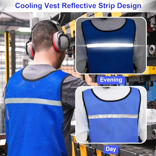 Kka FFe Colete de resfriamento masculino e feminino para clima quente, colete de segurança, colete l