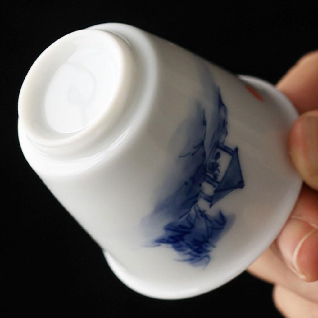GSOUL Kungfu Tea cup Tea House Cup Personal Owner Home Kitchen Exquisite Chinese Style Kung Fu Set Tasting Single Small Tea Cups