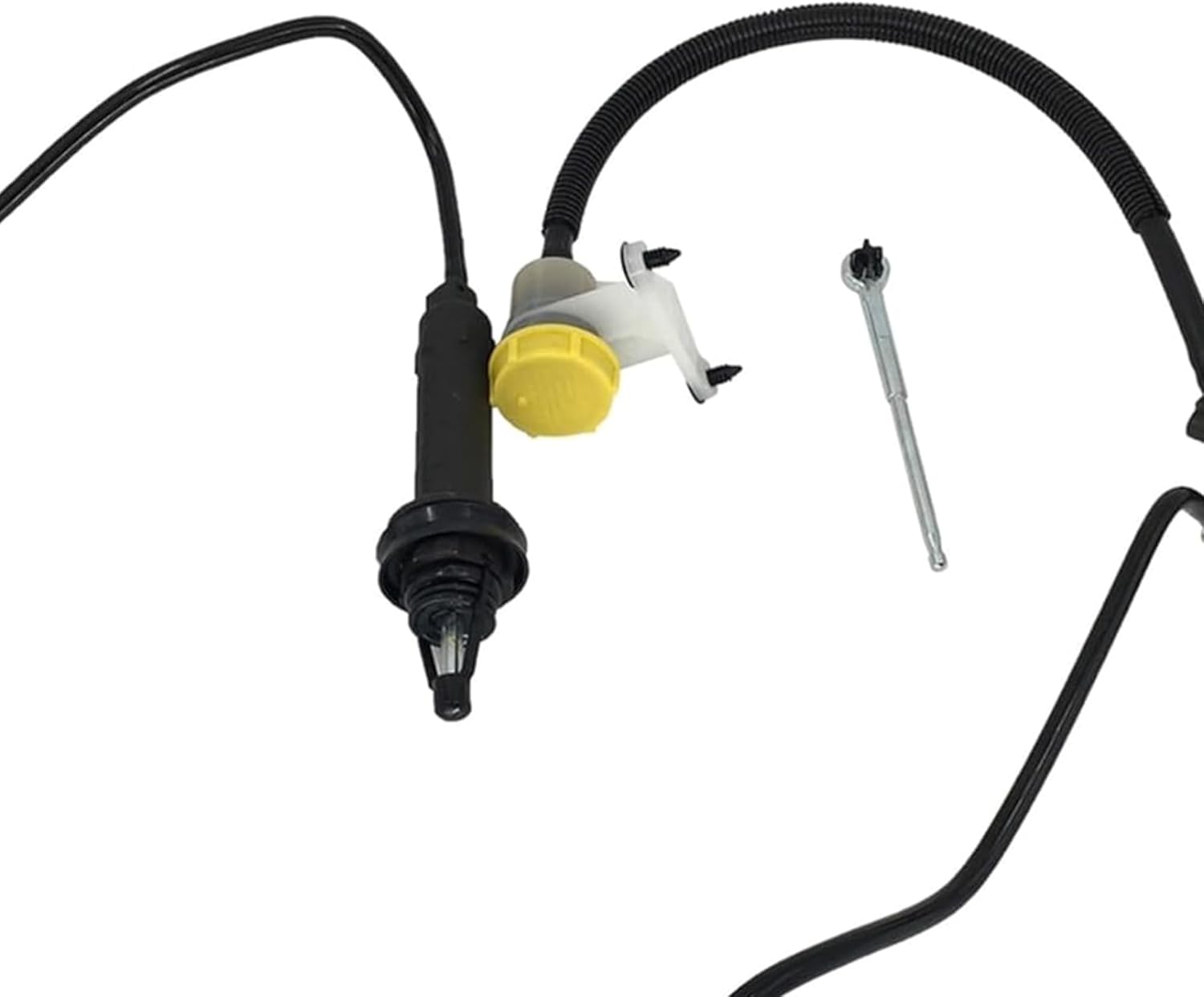 Clutch Master and Slave Cylinder Assembly Compatible with Ford F250 F350 F450 F550 Super Duty Diesel 1999-2007 CC649021 F81Z7A512AA