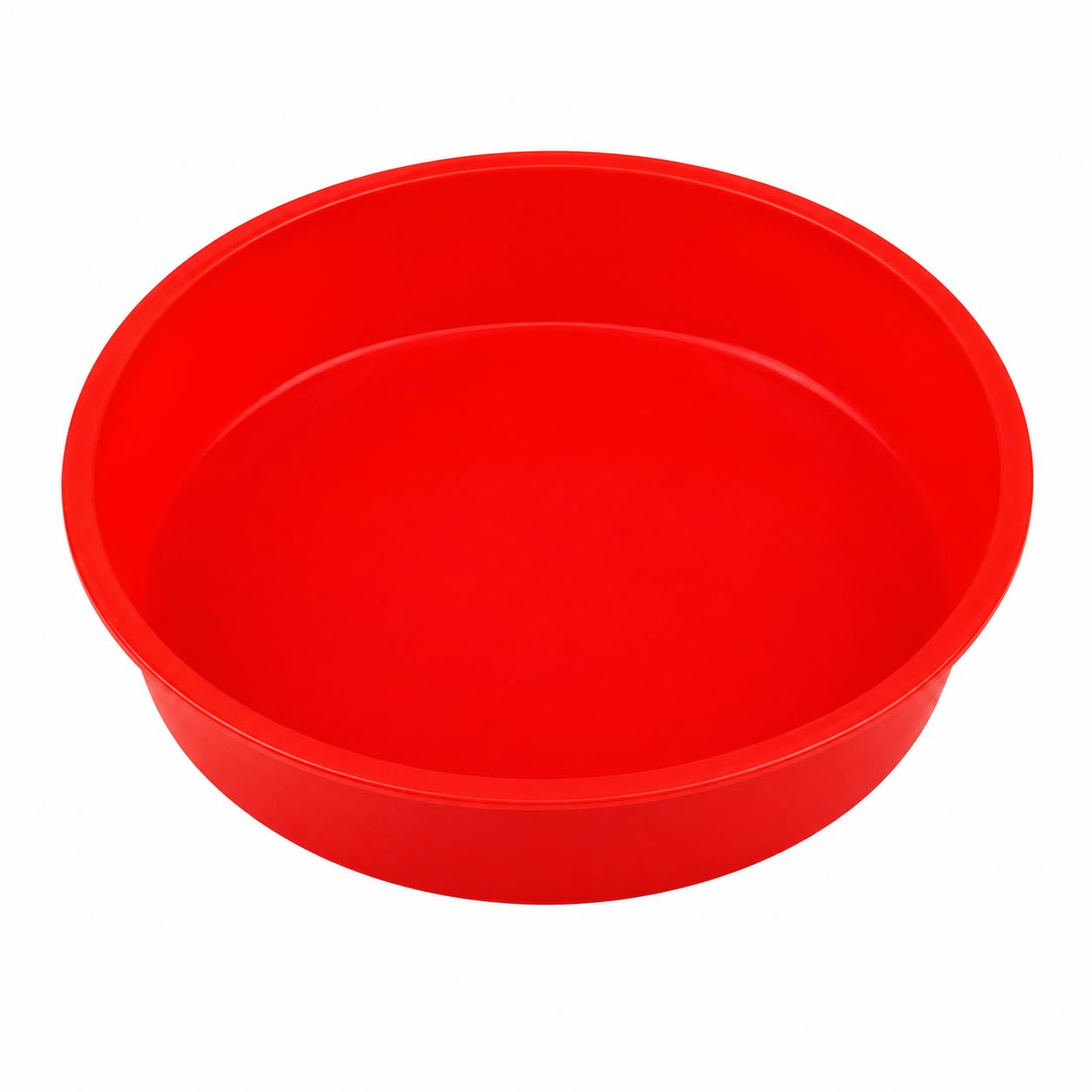 Forma de Silicone Redonda para Bolo e Pudim, Cor Diversa, 25,5x5,8 cm