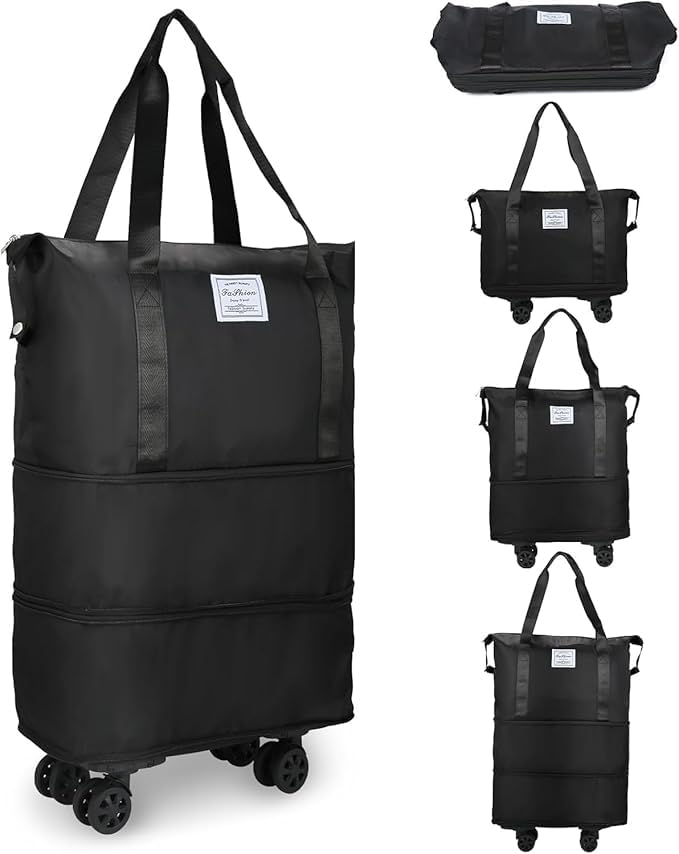 STELLAH53 Suitcase Type Rolling Bag with Detachable Wheels for Men & Women | Travel, Gym, and Business Trip Luggage | Portable, Durable, and Spacious | Lightweight Carry-On Bag (1Pcs)-picture-54