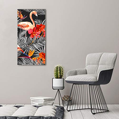 Tableaux pour la mur acrylique Tulup grand format déco rouge - 4