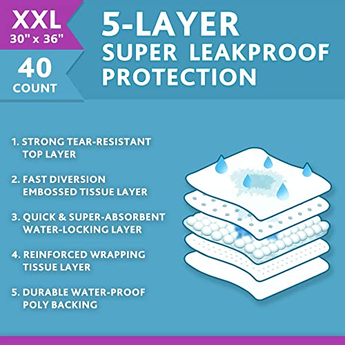Pet All Star XXL Training Pads Dog Housebreaking Pads, 30" x 36\