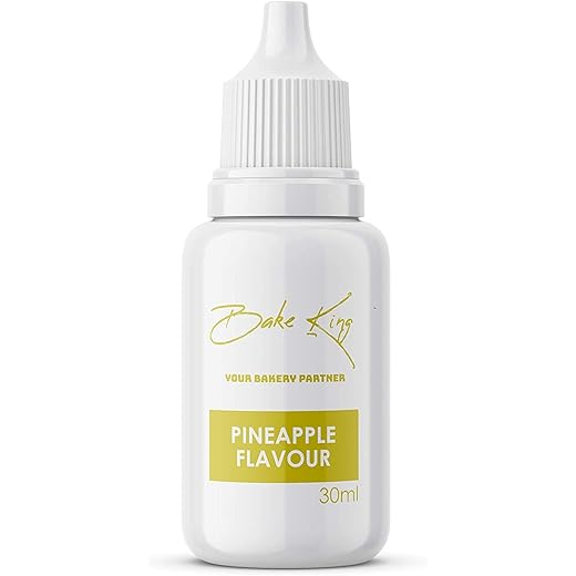 BAKE KING Pineapple Essence 30ml for Cake Baking Essence for Cake Making Pineapple for Baking 30ml ( NO Colour)
