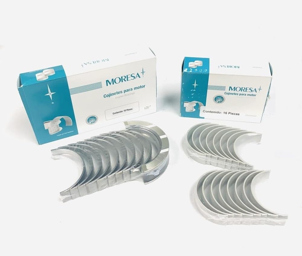 Connecting Rod & Main Bearing Bundle Compatible with 03-09 for 6.0L Powerstroke Diesel (STD Rods/STD Mains)
