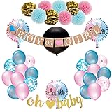 ✨ Vielseitig : Nachdem diese Dekorationen Ihre Gäste begeistern und die Kulisse für die Feier dieses lebensverändernden Augenblicks bilden, können die entsprechenden Gegenstände auch für die Baby-Dusche oder zukünftige Geburtstagsfeiern verwendet werden.