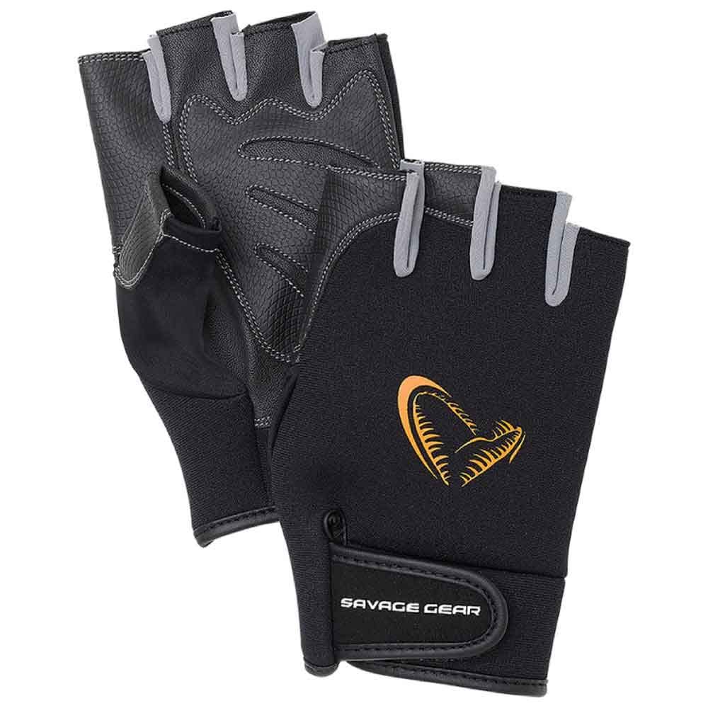 Savage Gear - Guantes de Neopreno para Exteriores, Talla M/L/XL