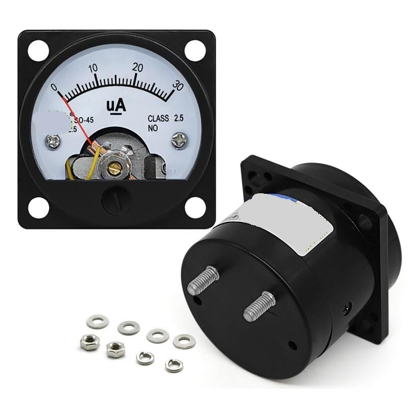 Microampèremètre DC SO-45 100uA à aiguille pour mesure de courant continu - 2